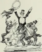 Picture 464 of 473 from Das Weib in der Karikatur Frankreichs : mit 448 Textillustrationen und 72 farbigen Kunstblättern nach seltenen und amüsanten französischen Karikaturen aus allen Zeitepochen (1907), leaf 707