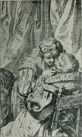 Picture 40 of 473 from Das Weib in der Karikatur Frankreichs : mit 448 Textillustrationen und 72 farbigen Kunstblättern nach seltenen und amüsanten französischen Karikaturen aus allen Zeitepochen (1907), leaf 75