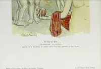 Picture 50 of 473 from Das Weib in der Karikatur Frankreichs : mit 448 Textillustrationen und 72 farbigen Kunstblättern nach seltenen und amüsanten französischen Karikaturen aus allen Zeitepochen (1907), leaf 89
