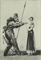 Picture 51 of 473 from Das Weib in der Karikatur Frankreichs : mit 448 Textillustrationen und 72 farbigen Kunstblättern nach seltenen und amüsanten französischen Karikaturen aus allen Zeitepochen (1907), leaf 91