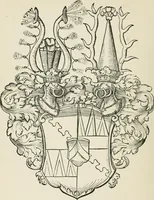 An illustration from Dated book-plates (Ex libris) with a treatise on their origin and development (1895)