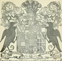An illustration from Dated book-plates (Ex libris) with a treatise on their origin and development (1895)