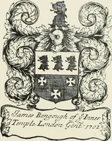 An illustration from Dated book-plates (Ex libris) with a treatise on their origin and development (1895)