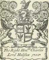 An illustration from Dated book-plates (Ex libris) with a treatise on their origin and development (1895)