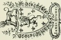 An illustration from Dated book-plates (Ex libris) with a treatise on their origin and development (1895)