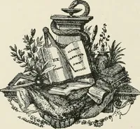 An illustration from Dated book-plates (Ex libris) with a treatise on their origin and development (1895)
