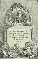 An illustration from Dated book-plates (Ex libris) with a treatise on their origin and development (1895)