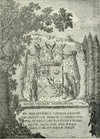 An illustration from Dated book-plates (Ex libris) with a treatise on their origin and development (1895)
