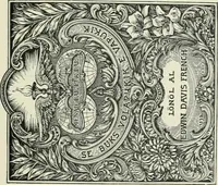 An illustration from Dated book-plates (Ex libris) with a treatise on their origin and development (1895)
