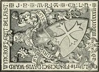 An illustration from Dated book-plates (Ex libris) with a treatise on their origin and development (1895)
