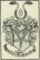 An illustration from Dated book-plates (Ex libris) with a treatise on their origin and development (1895)