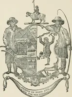 An illustration from Dated book-plates (Ex libris) with a treatise on their origin and development (1895)