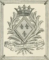 An illustration from Dated book-plates (Ex libris) with a treatise on their origin and development (1895)