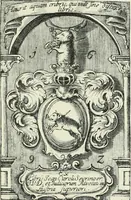 An illustration from Dated book-plates (Ex libris) with a treatise on their origin and development (1895)