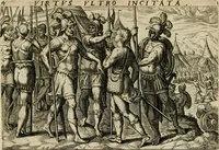 Picture 5 of 50 from David, hoc est, Virtvtis exercitatissimae probatvm deo spectacvlvm : ex David pastoris militis regis exvlis ac prophetae exemplis (1575), leaf 20