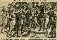 Picture 8 of 50 from David, hoc est, Virtvtis exercitatissimae probatvm deo spectacvlvm : ex David pastoris militis regis exvlis ac prophetae exemplis (1575), leaf 26