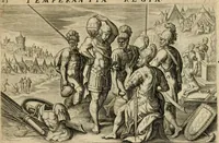 Picture 24 of 50 from David, hoc est, Virtvtis exercitatissimae probatvm deo spectacvlvm : ex David pastoris militis regis exvlis ac prophetae exemplis (1575), leaf 58