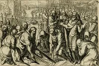Picture 27 of 50 from David, hoc est, Virtvtis exercitatissimae probatvm deo spectacvlvm : ex David pastoris militis regis exvlis ac prophetae exemplis (1575), leaf 64