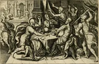 Picture 35 of 50 from David, hoc est, Virtvtis exercitatissimae probatvm deo spectacvlvm : ex David pastoris militis regis exvlis ac prophetae exemplis (1575), leaf 80