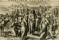 Picture 37 of 50 from David, hoc est, Virtvtis exercitatissimae probatvm deo spectacvlvm : ex David pastoris militis regis exvlis ac prophetae exemplis (1575), leaf 84