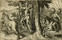 Picture 39 of 50 from David, hoc est, Virtvtis exercitatissimae probatvm deo spectacvlvm : ex David pastoris militis regis exvlis ac prophetae exemplis (1575), leaf 88