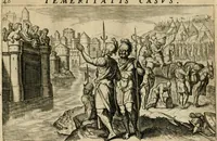 Picture 41 of 50 from David, hoc est, Virtvtis exercitatissimae probatvm deo spectacvlvm : ex David pastoris militis regis exvlis ac prophetae exemplis (1575), leaf 92