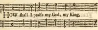 An illustration from The Psalms of David in English metre : translated from the original, and suited to all the tunes now sung in churches ; with the additions of several new (1698)