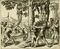 An illustration from David, virtvtis exercitatissimae probatum Deo spectaculum : ex Dauidis pastoris, militis, ducis, exsulis ac prophetae exemplis (1597)