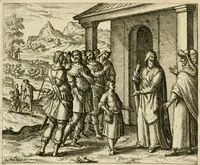 Picture 1 of 41 from David, virtvtis exercitatissimae probatum Deo spectaculum : ex Dauidis pastoris, militis, ducis, exsulis ac prophetae exemplis (1597), leaf 14