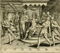 Picture 14 of 41 from David, virtvtis exercitatissimae probatum Deo spectaculum : ex Dauidis pastoris, militis, ducis, exsulis ac prophetae exemplis (1597), leaf 46