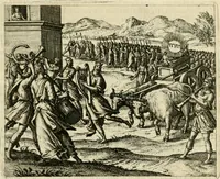 Picture 26 of 41 from David, virtvtis exercitatissimae probatum Deo spectaculum : ex Dauidis pastoris, militis, ducis, exsulis ac prophetae exemplis (1597), leaf 90