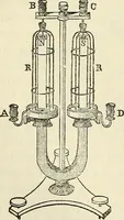 An illustration from Davis's manual of magnetism : including galvanism, magnetism, electro-magnetism, electro-dynamics, magneto-electricity, and thermo-electricity (1854)