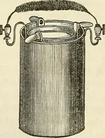 An illustration from Davis's manual of magnetism : including galvanism, magnetism, electro-magnetism, electro-dynamics, magneto-electricity, and thermo-electricity (1854)