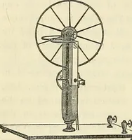 An illustration from Davis's manual of magnetism : including galvanism, magnetism, electro-magnetism, electro-dynamics, magneto-electricity, and thermo-electricity (1854)