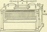 An illustration from Davis's manual of magnetism : including galvanism, magnetism, electro-magnetism, electro-dynamics, magneto-electricity, and thermo-electricity (1854)