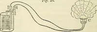 An illustration from Davis's manual of magnetism : including galvanism, magnetism, electro-magnetism, electro-dynamics, magneto-electricity, and thermo-electricity (1854)