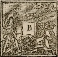 An illustration from Davngerovs positions and proceedings : published and practised within this Iland of Brytaine, vnder pretence of Reformation, and for the Presbiteriall discipline (1593)