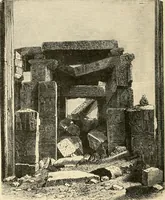 An illustration from The dawn of astronomy; a study of the temple-worship and mythology of the ancient Egyptians (1894)