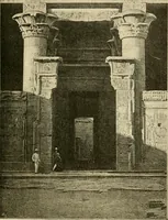 An illustration from The dawn of astronomy; a study of the temple-worship and mythology of the ancient Egyptians (1894)