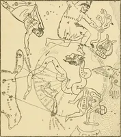 An illustration from The dawn of astronomy; a study of the temple-worship and mythology of the ancient Egyptians (1894)