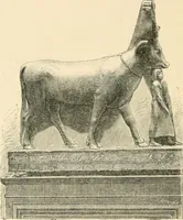 An illustration from The dawn of astronomy; a study of the temple-worship and mythology of the ancient Egyptians (1894)