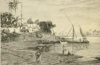 An illustration from The dawn of astronomy; a study of the temple-worship and mythology of the ancient Egyptians (1894)
