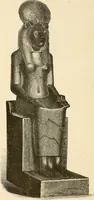 An illustration from The dawn of astronomy; a study of the temple-worship and mythology of the ancient Egyptians (1894)