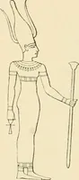 Picture 103 of 127 from The dawn of astronomy; a study of the temple-worship and mythology of the ancient Egyptians (1894), leaf 311