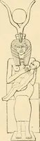 An illustration from The dawn of astronomy; a study of the temple-worship and mythology of the ancient Egyptians (1894)