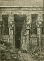 An illustration from The dawn of astronomy; a study of the temple-worship and mythology of the ancient Egyptians (1894)