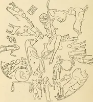 An illustration from The dawn of astronomy; a study of the temple-worship and mythology of the ancient Egyptians (1894)