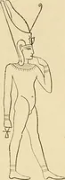 An illustration from The dawn of astronomy; a study of the temple-worship and mythology of the ancient Egyptians (1894)