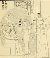 Picture 22 of 127 from The dawn of astronomy; a study of the temple-worship and mythology of the ancient Egyptians (1894), leaf 51