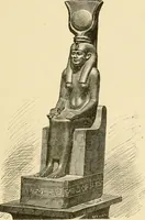 An illustration from The dawn of astronomy; a study of the temple-worship and mythology of the ancient Egyptians (1894)